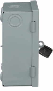 Light Duty Fusible Safety Switch, 30A, 2 Poles, 120VAC, NEMA 1