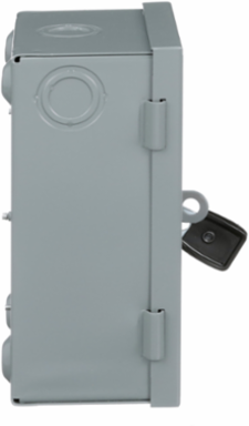 Light Duty Fusible Safety Switch, 30A, 2 Poles, 120VAC, NEMA 1