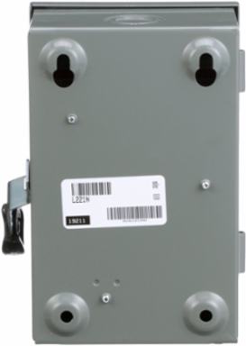 Light Duty Safety Switch, 30A, Fusible Disconnect, 240V AC, NEMA 1
