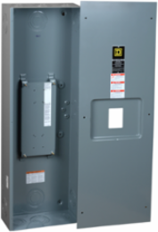 Circuit Breaker Enclosure, NEMA 1, 125-400 Amp, Steel, Flush Mount