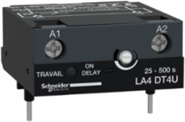 TeSys Deca On-Delay Timer Module 25-500s, 24-250V AC/DC