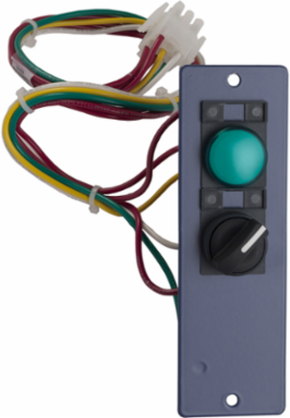 Selector Switch Operator with Pilot Light, 480V, NEMA 12, 3 Positions