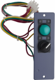 Selector Switch Operator with Pilot Light, 480V, NEMA 12, 3 Positions