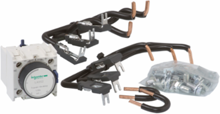 Star Delta Starter Assembly Kit for LC1D40-D50, 3 Poles, 0.38 kg