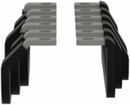 Changeover bar, Tesys Deca Advanced, for 3P LC1DT115-150A6 contactors