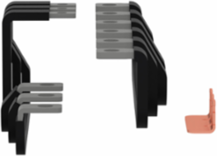 Star delta bar, Tesys Deca Advanced, for D115-150A contactor lugs-ring, D40-65A contactor