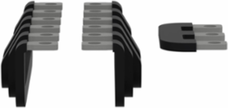 Sets of power connections, Tesys Deca Advanced, for LC1D115-150A6