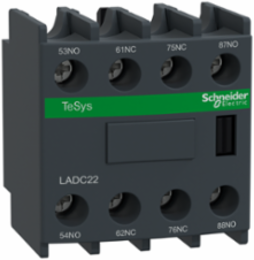 TeSys Deca Auxiliary Contact Block 2NO+2NC, 690V AC, 10A