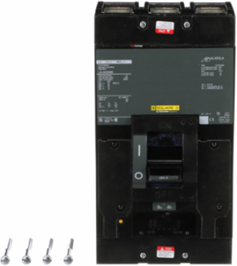 PowerPact Circuit Breaker, 250A, 3-Pole, Thermal-Magnetic, UL Listed, 11 Inch Height