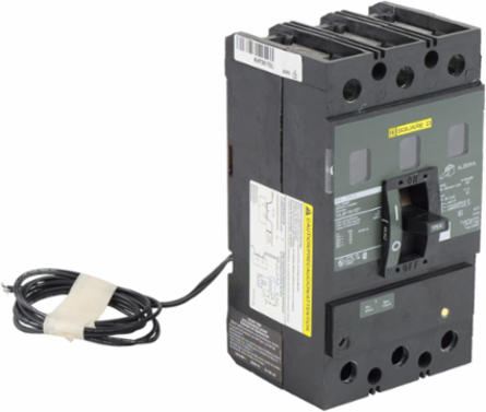 Circuit Breaker 250A 3-Pole 600VAC Thermal Magnetic Shunt Trip