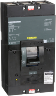 PowerPact Circuit Breaker, 400A, 3 Pole, Thermal-Magnetic, 10kA
