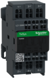 TeSys Deca Contactor, 3P, 9A, 24V AC Coil, 45mm Width