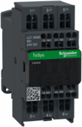 TeSys Deca Contactor 3P 9A 24V DC Coil IP20