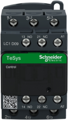 TeSys Deca Contactor 3P 9A 48V AC Coil DIN-Rail Mounting