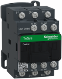 TeSys Deca Contactor, 3P, 18A, 110V AC, 3600 cyc/h, Green Premium