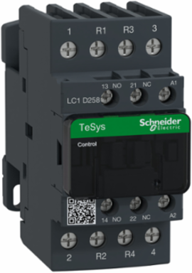 TeSys Deca Contactor, 4P (2NO+2NC), 40A, 120V AC Coil, IP20