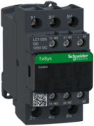 TeSys Deca Contactor 3P 25A 125V DC Coil AC-3
