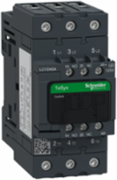 TeSys Deca Contactor 3P 40A 125V DC Coil, 55 mm Width