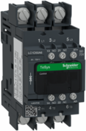 TeSys Deca Contactor 3P 50A 72V DC with 1NO+1NC Auxiliary Contacts