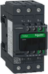 TeSys Deca Contactor 3P 50A 48-130V AC/DC Coils, DIN-Rail Mountable