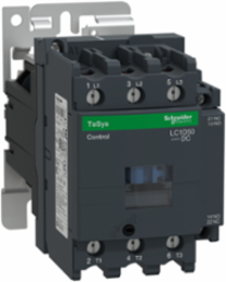TeSys Deca Contactor 3 Pole 50A 24V DC Coil IP2X