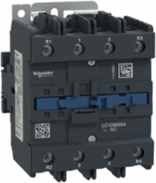 TeSys Deca Contactor, 4P, 125A, 110V AC Coil, 440V