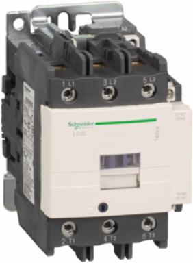 TeSys Deca Contactor, 3P, 80A, 220V DC Wide Voltage Range, 85mm Width