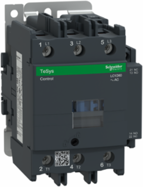 TeSys Deca Contactor 3P 80A 440V AC 50/60Hz, DIN-Rail Mount, IP20