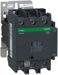 TeSys Deca Contactor 3P, 95A, 440V, 24V DC Coil, IP20