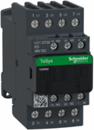 TeSys Deca Contactor, 4P 32A 48V DC Coil, IP20 Protection