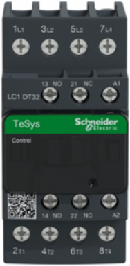 TeSys Deca Contactor 4P 32A 440V AC 120V Coil