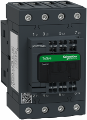 TeSys Deca Contactor, 4P, 60A, 440V AC, 48V 50/60Hz Coil, DIN-Rail Mounted