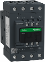 TeSys Deca Contactor 4P 60A 120VAC 60Hz Coil, IP20