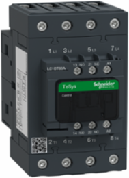 TeSys Deca Contactor, 4P, 60A, 440V, 230V AC Coil, DIN Mount