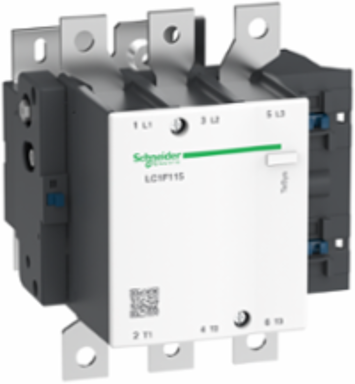 TeSys F Contactor 3P 115A Coil 208V AC IP2X
