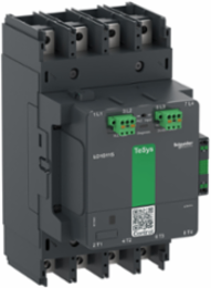 Contactor, high power, TeSys Giga, advanced version, AC-1, <= 440V, 275A, 4 pole/NO, 48-130VAC/DC coil