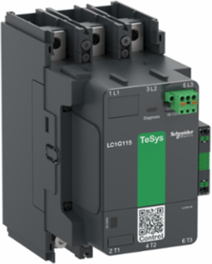 TeSys Giga High Power Contactor, 3 Pole, 185A, 48-130V AC/DC Coil