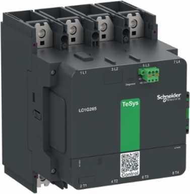 TeSys Giga High Power Contactor 4 Pole 385A 100-250V AC/DC Coil
