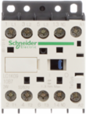 TeSys K Contactor, 3P, 9A, 24V AC Coil, Compact Size
