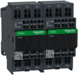 TeSys Deca Reversing Contactor 3P, 9A, 24V DC Coil, 440V AC