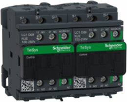 TeSys Deca Reversing Contactor 3P 9A 100-250V AC/DC Coil
