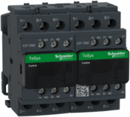 Reversing Contactor, 3 Poles, 32A, 120V AC, 90mm Width