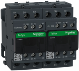 TeSys Deca Reversing Contactor 3P 32A 120V AC Coil