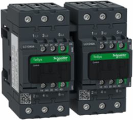 TeSys Deca Reversing Contactor 3P 40A 24V DC Coil 119mm Width