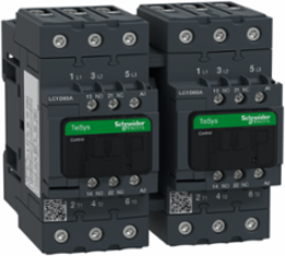 TeSys D Reversing Contactor, 3 Pole, 65A, 230V AC Coil, 120 mm Depth