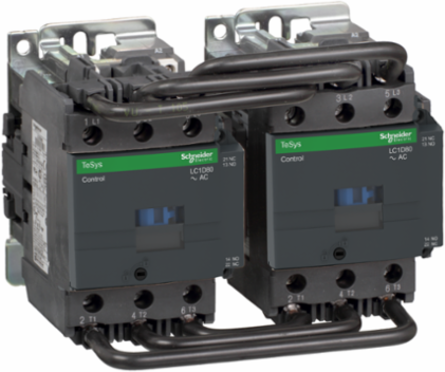 TeSys Deca Reversing Contactor 3P 80A 120V 60Hz AC