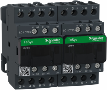 TeSys Deca Changeover Contactor, 4P, 25A, 48V AC, IP20
