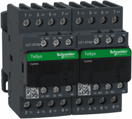 TeSys Deca Reversing Contactor 4P 40A 110V AC 50/60Hz