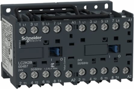 TeSys K 4-Pole Changeover Contactor, 20A, 220-230V AC Coil