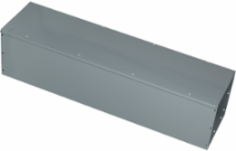 Square-Duct Wireway, 12 Inch x 12 Inch x 4 Feet, Hinged Cover, NEMA 1